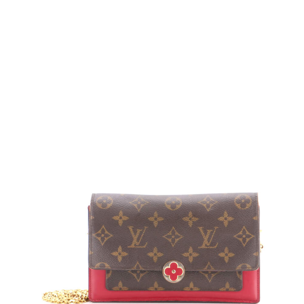 Louis Vuitton Flore Chain Wallet